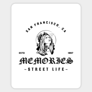 San Francisco - memories - street life Sticker